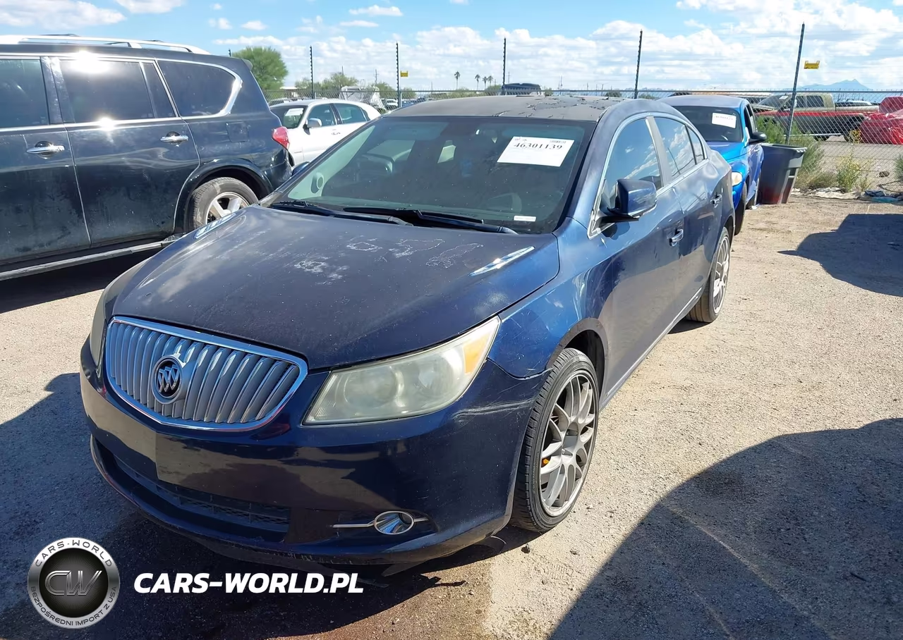 2010 Buick Lacrosse Cxs VIN:1G4GE5EV8AF315138 - 2