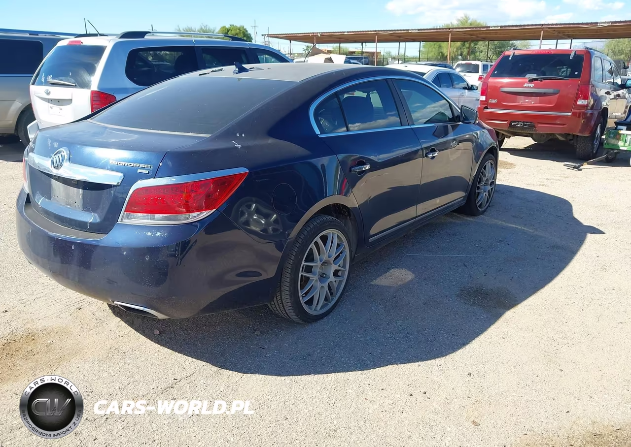 2010 Buick Lacrosse Cxs VIN:1G4GE5EV8AF315138 - 4
