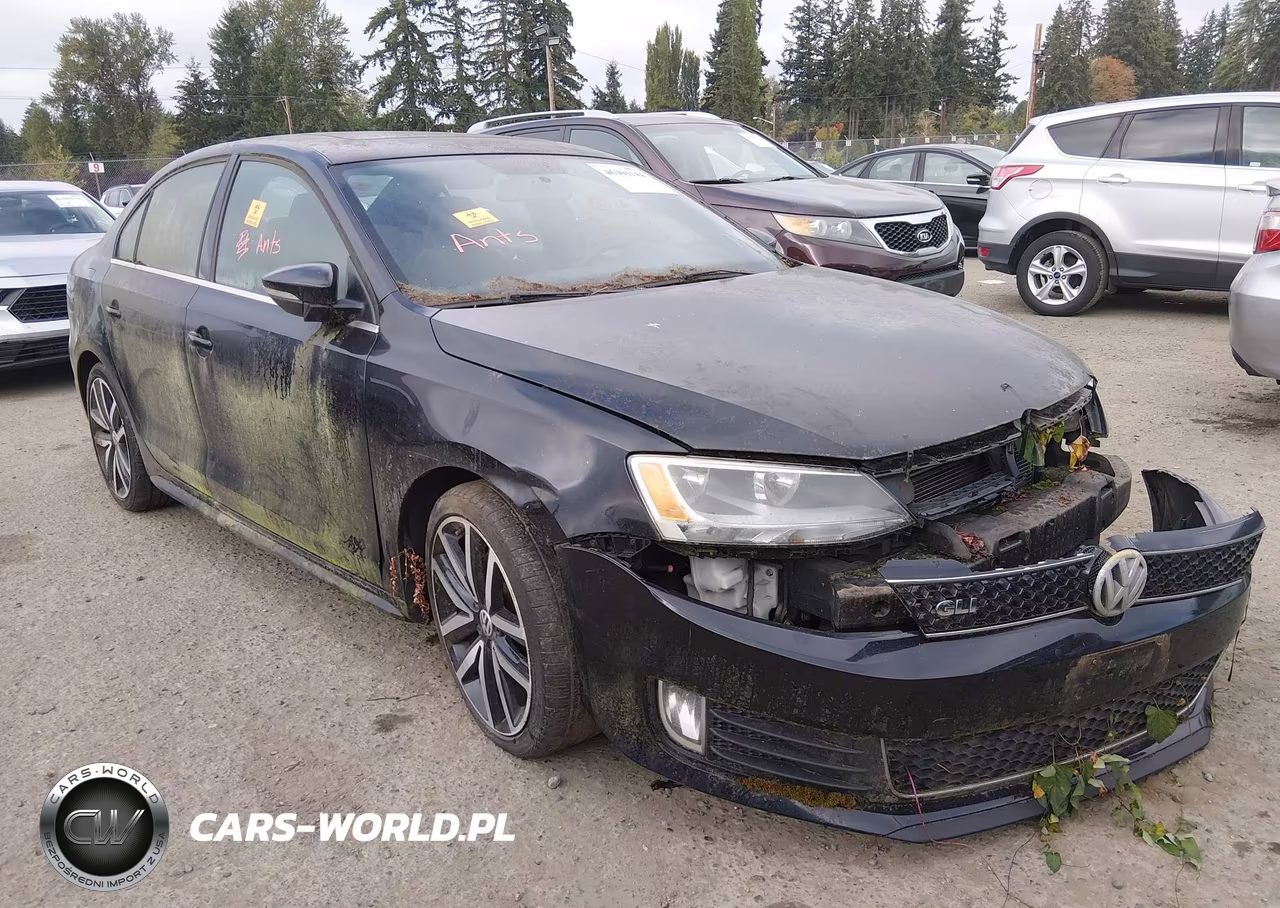 2012 Volkswagen Jetta Gli Autobahn W-Nav VIN:3VW4A7AJ5CM087813 - 1