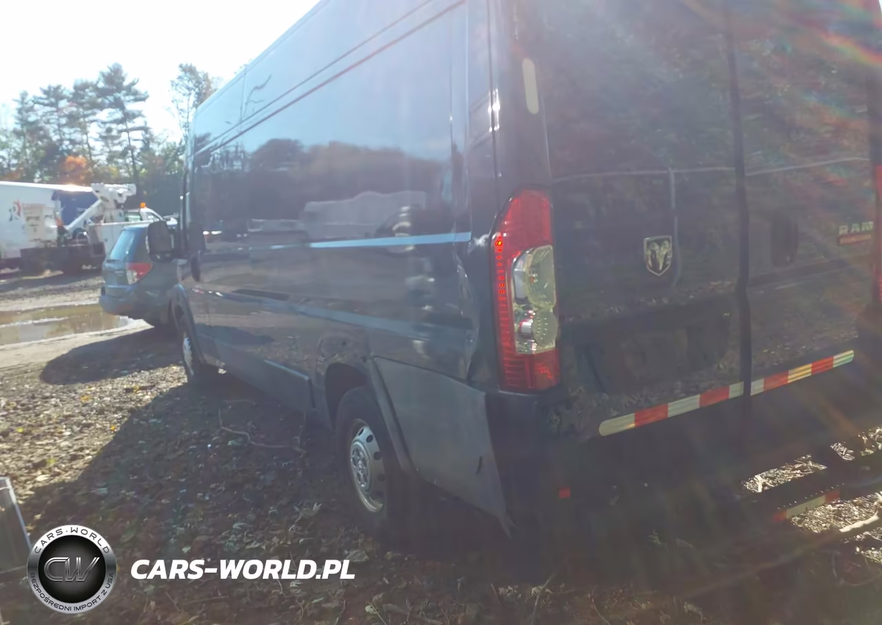 2019 Ram Promaster 3500 Cargo Van High Roof 159 Wb Ext VIN:3C6URVJG5KE552014 - 3