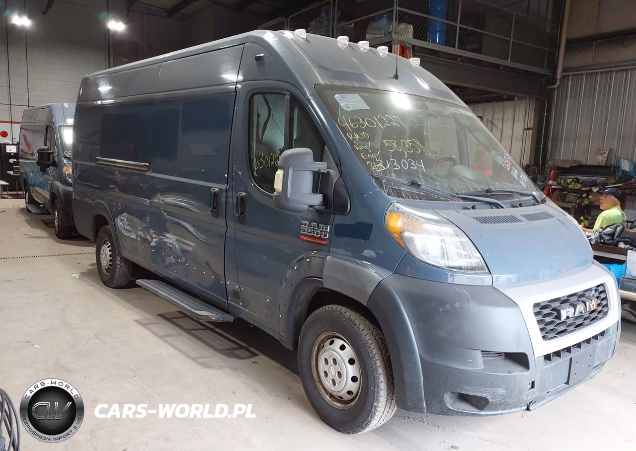 2020 Ram Promaster 3500 Cargo Van High Roof 159 Wb Ext – zdjęcie 1 z 16