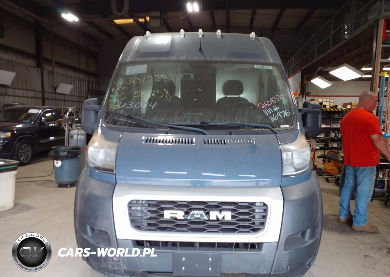 2020 Ram Promaster 3500 Cargo Van High Roof 159 Wb Ext VIN:3C6URVJG7LE116976 - 12
