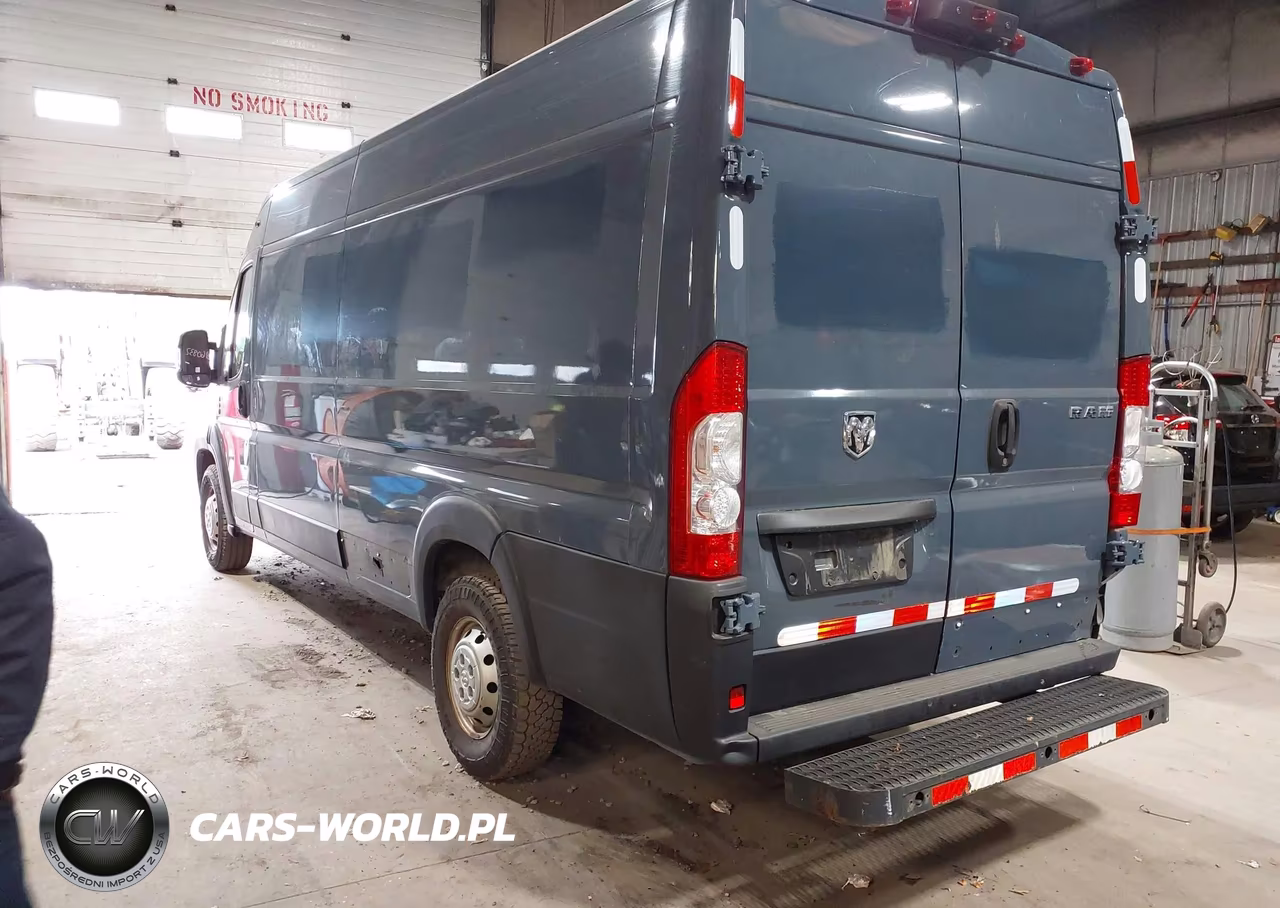 2020 Ram Promaster 3500 Cargo Van High Roof 159 Wb Ext VIN:3C6URVJG7LE116976 - 3