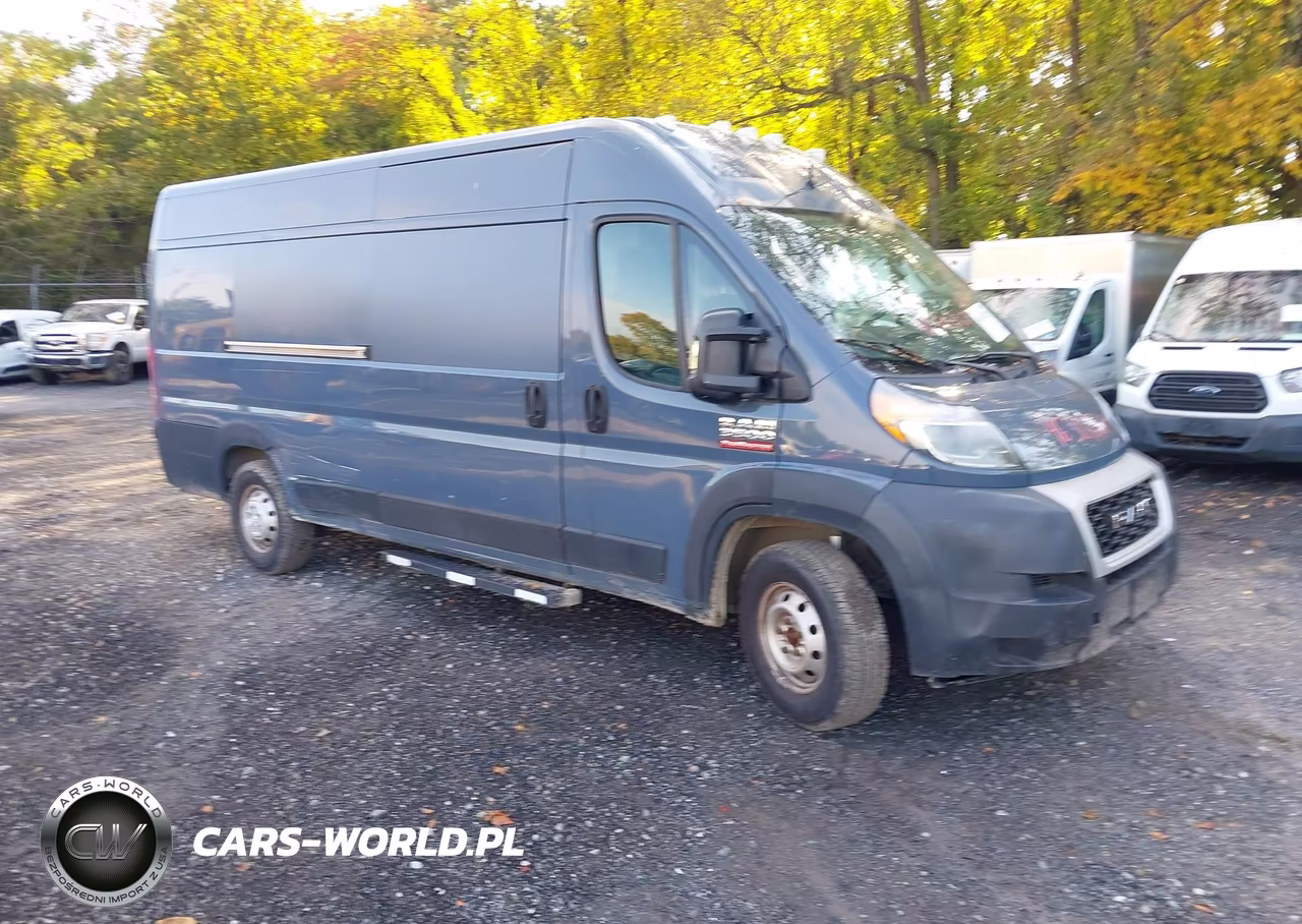 2020 Ram Promaster 3500 Cargo Van High Roof 159 Wb Ext VIN:3C6URVJG6LE116984 - 1