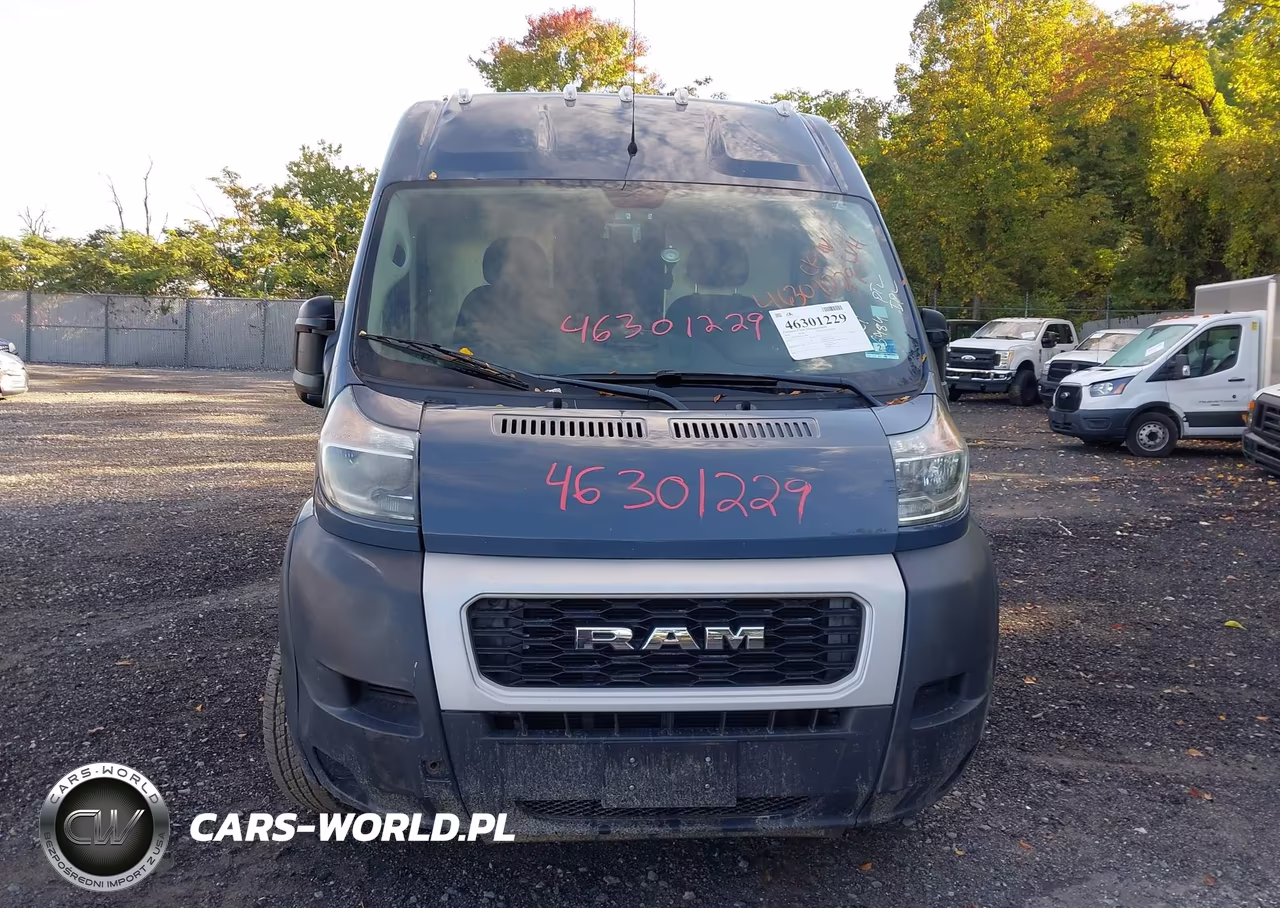 2020 Ram Promaster 3500 Cargo Van High Roof 159 Wb Ext VIN:3C6URVJG6LE116984 - 13
