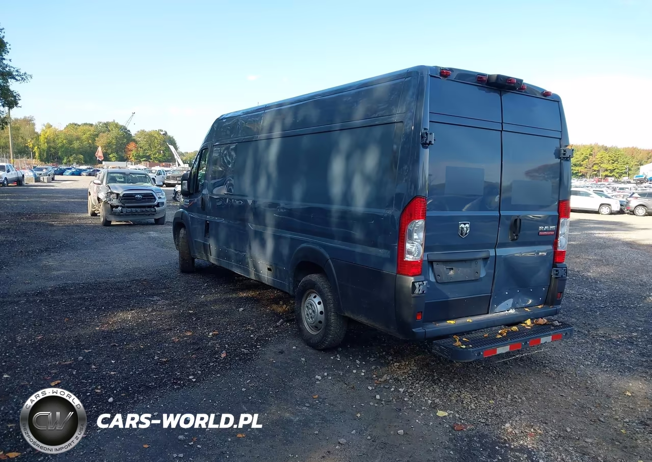 2020 Ram Promaster 3500 Cargo Van High Roof 159 Wb Ext VIN:3C6URVJG6LE116984 - 3