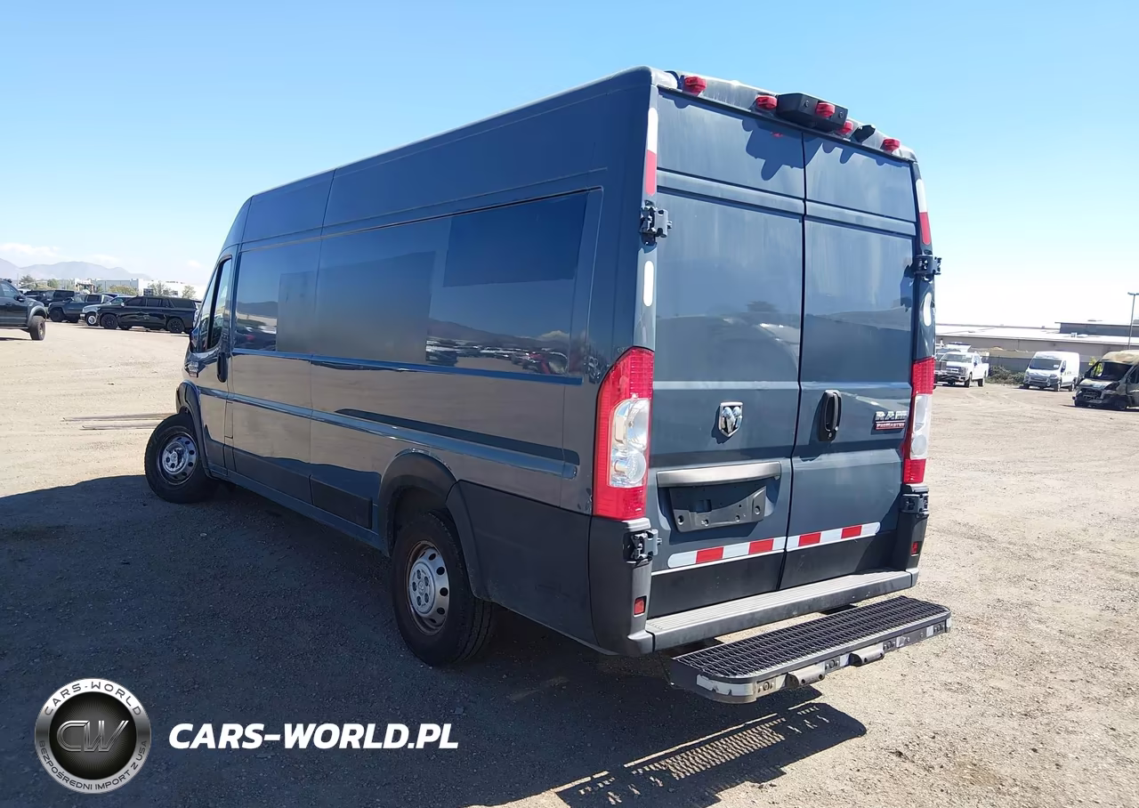 2021 Ram Promaster 3500 Cargo Van High Roof 159 Wb Ext VIN:3C6MRVJG4ME549771 - 3