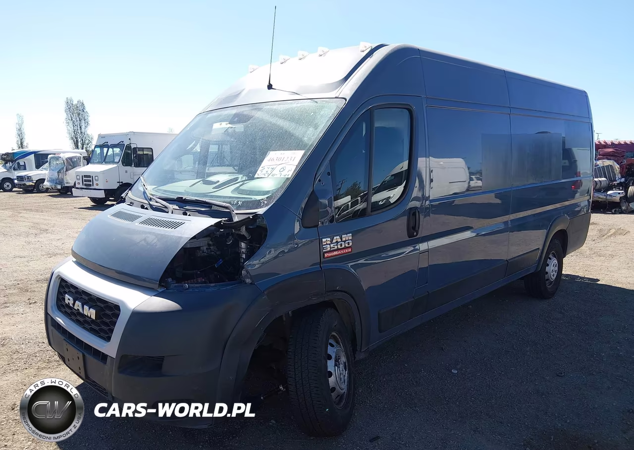 2021 Ram Promaster 3500 Cargo Van High Roof 159 Wb Ext VIN:3C6MRVJG4ME549771 - 6