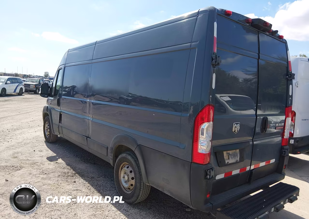2021 Ram Promaster 3500 Cargo Van High Roof 159 Wb Ext VIN:3C6MRVJG9ME556201 - 3
