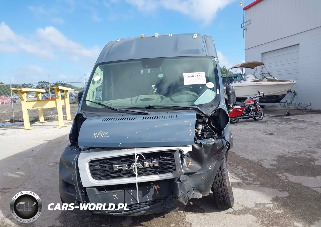 2021 Ram Promaster 3500 Cargo Van High Roof 159 Wb Ext VIN:3C6MRVJG7ME572185 - 12