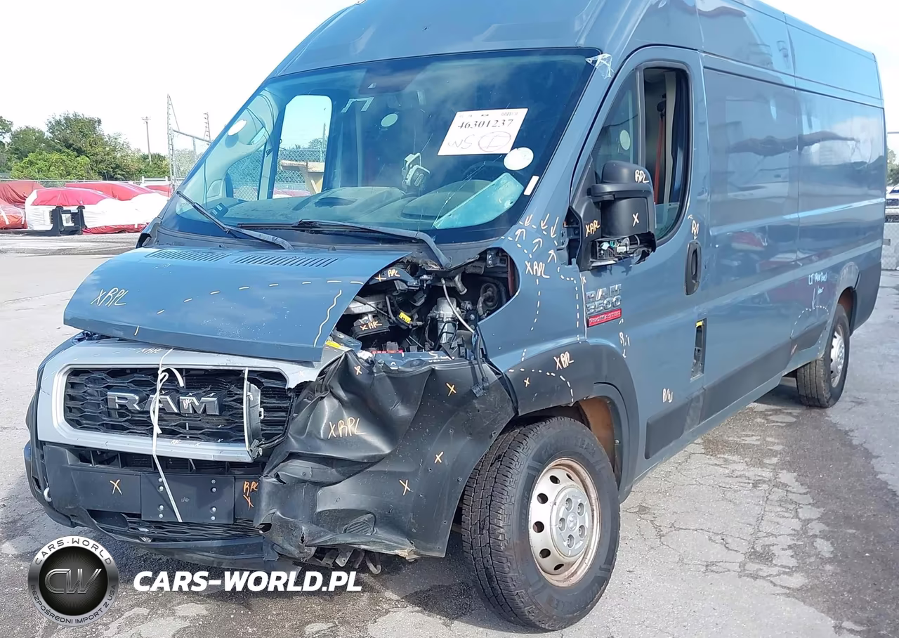 2021 Ram Promaster 3500 Cargo Van High Roof 159 Wb Ext VIN:3C6MRVJG7ME572185 - 6