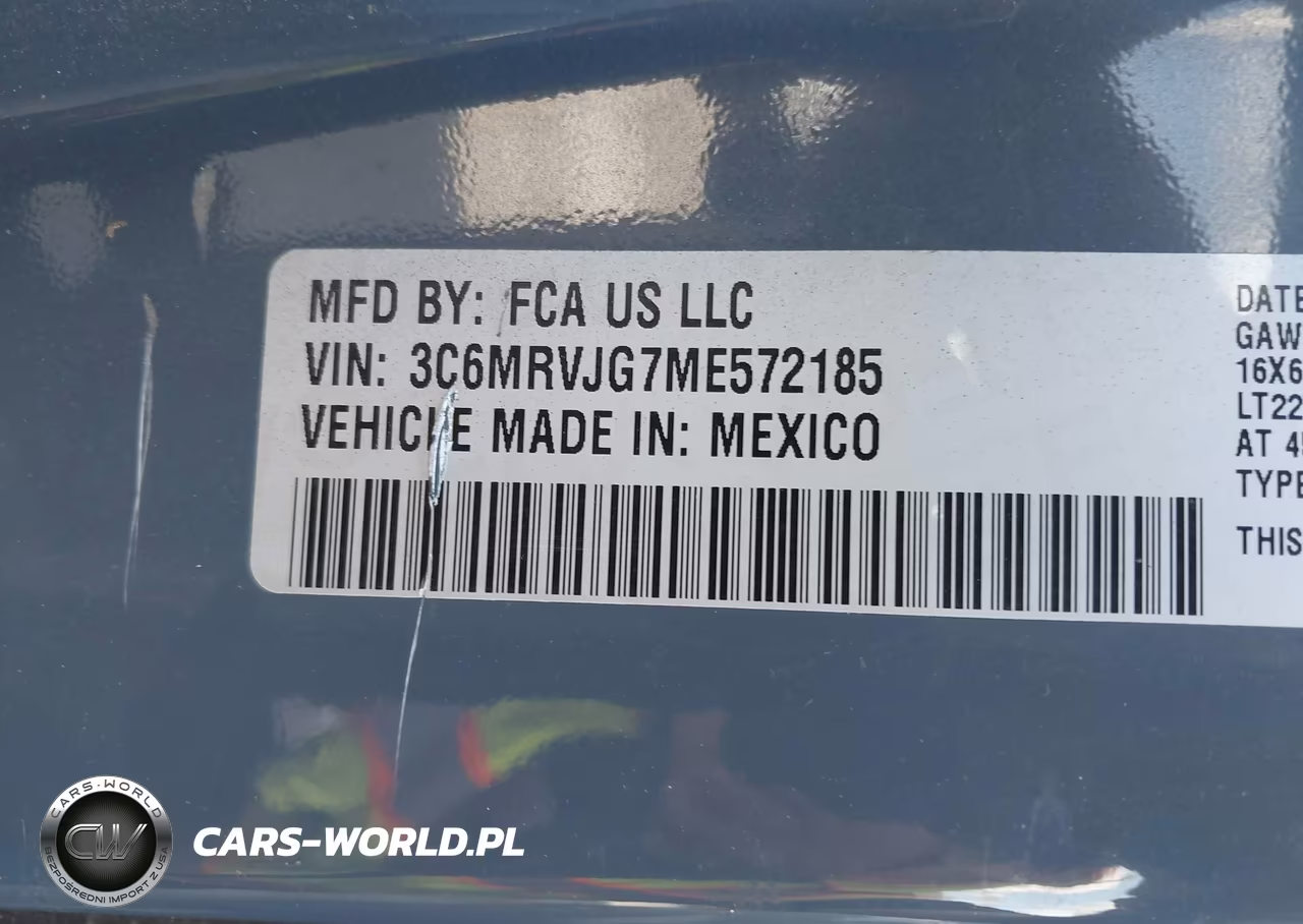 2021 Ram Promaster 3500 Cargo Van High Roof 159 Wb Ext VIN:3C6MRVJG7ME572185 - 9