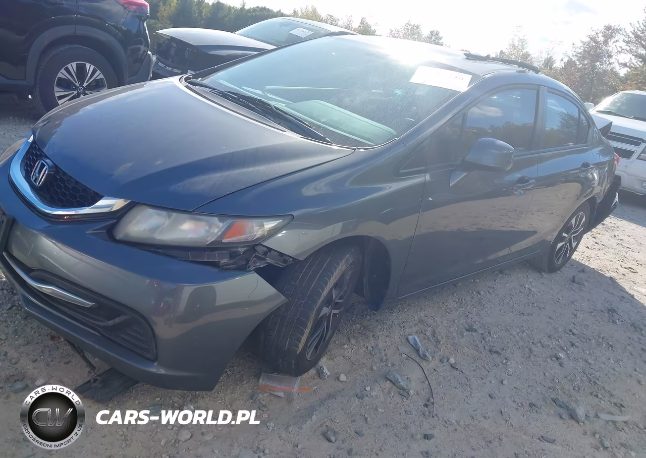 2013 Honda Civic Ex VIN:19XFB2F85DE257410 - 2
