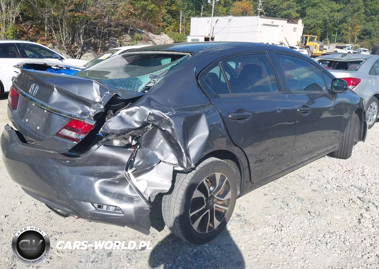 2013 Honda Civic Ex VIN:19XFB2F85DE257410 - 4