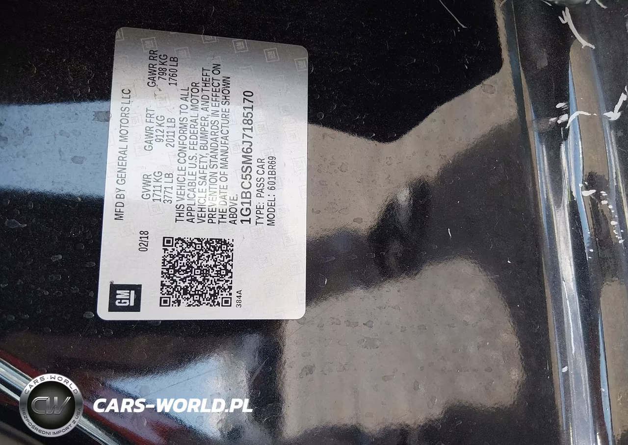 2018 Chevrolet Cruze Ls Auto VIN:1G1BC5SM6J7185170 - 9