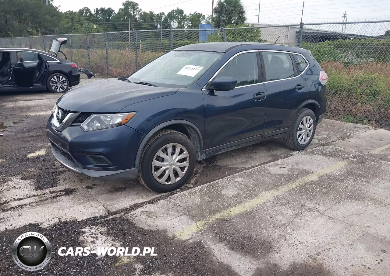 2016 Nissan Rogue S-Sl-Sv VIN:KNMAT2MT7GP704368 - 2