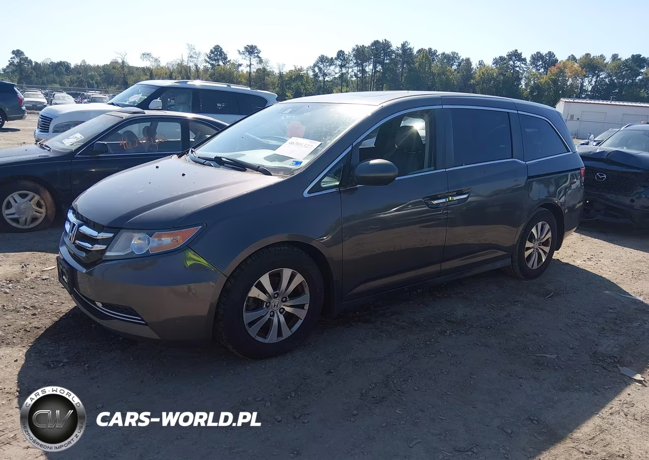 2015 Honda Odyssey Ex-L VIN:5FNRL5H66FB002169 - 2