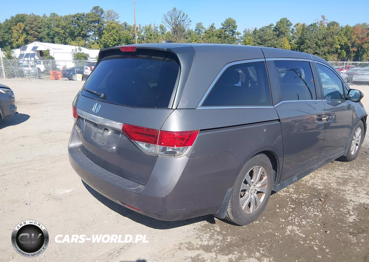 2015 Honda Odyssey Ex-L VIN:5FNRL5H66FB002169 - 4