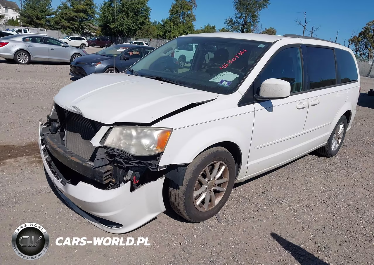 2013 Dodge Grand Caravan Sxt VIN:2C4RDGCG7DR607893 - 2