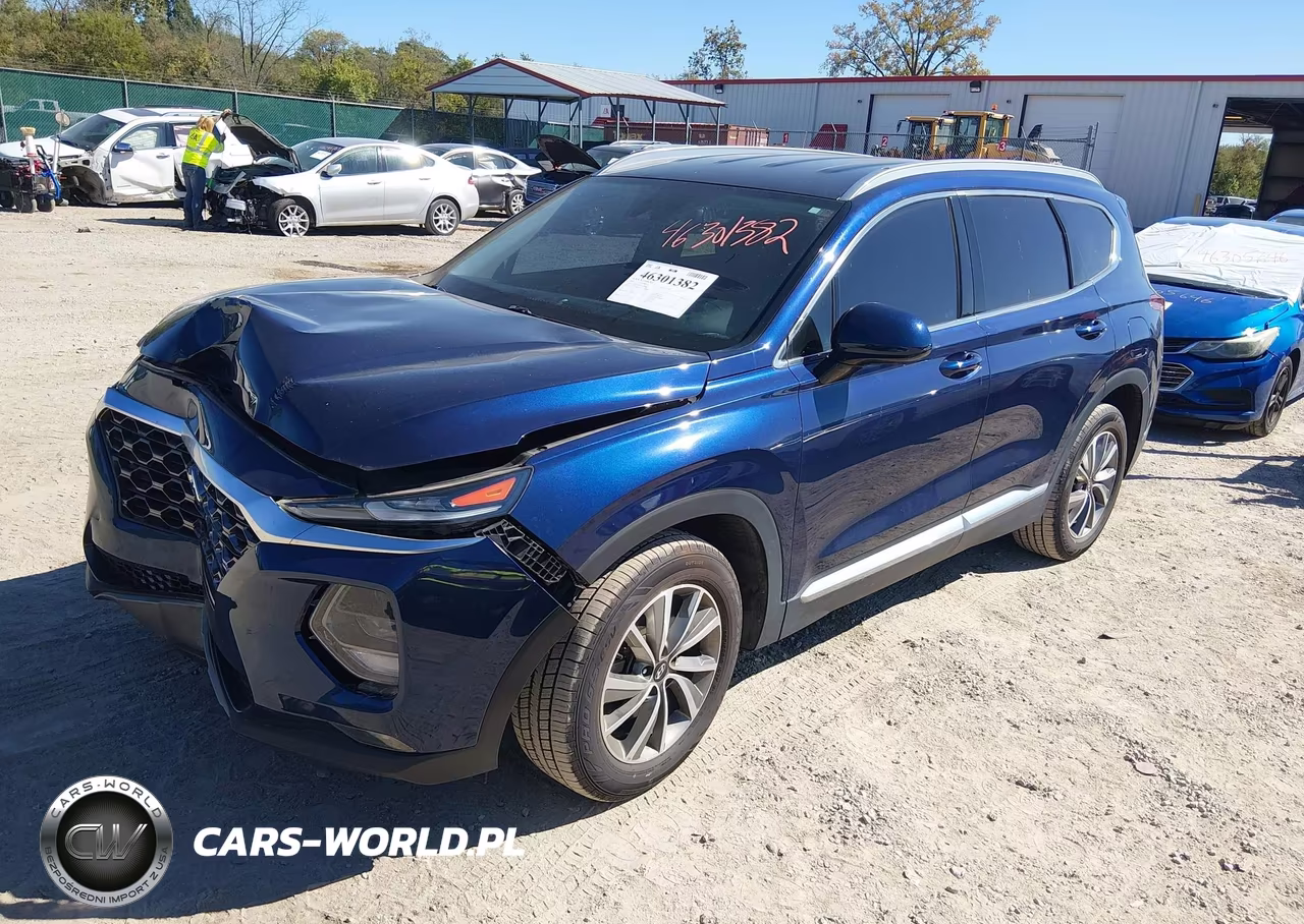 2020 Hyundai Santa Fe Sel VIN:5NMS33AD0LH270448 - 2
