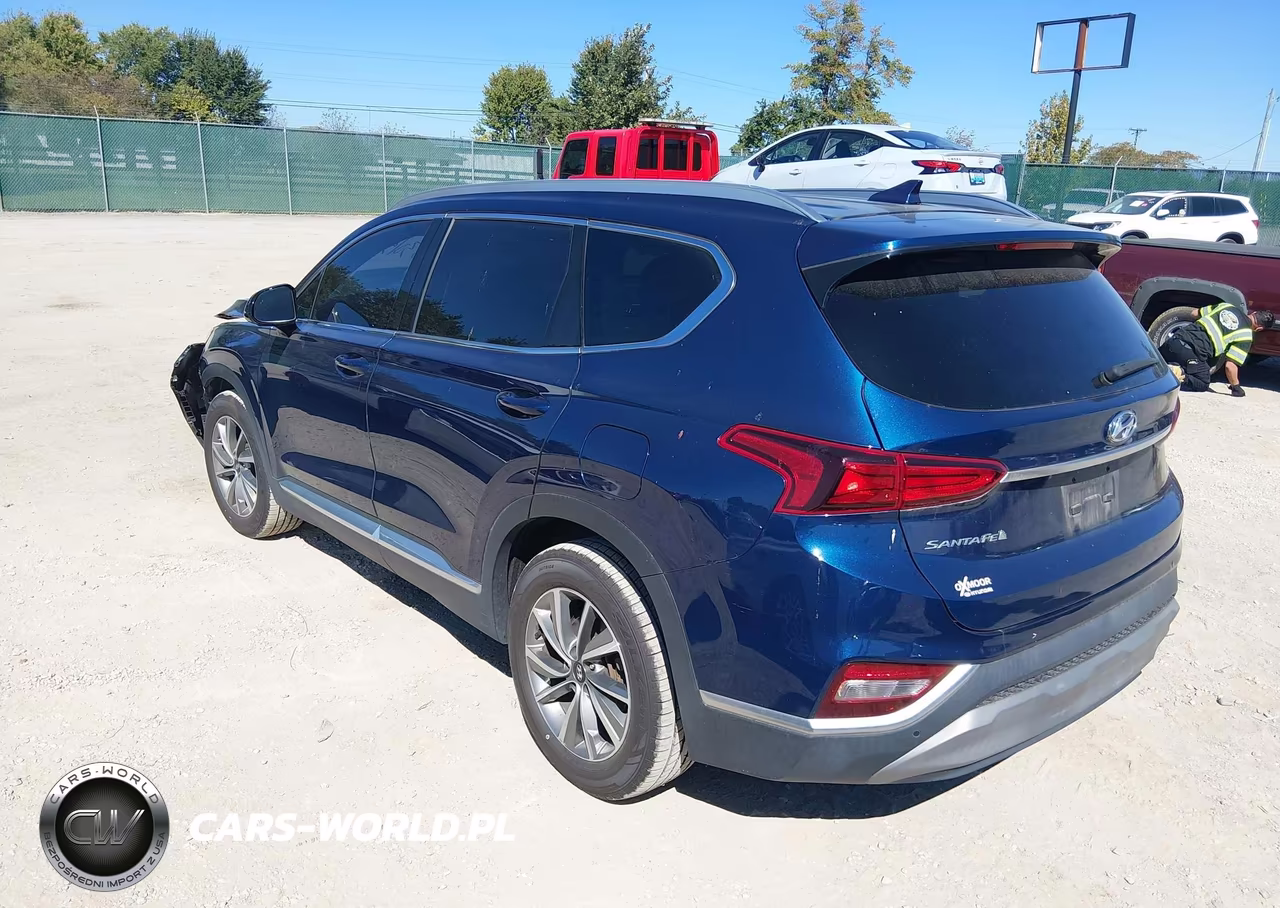 2020 Hyundai Santa Fe Sel VIN:5NMS33AD0LH270448 - 3