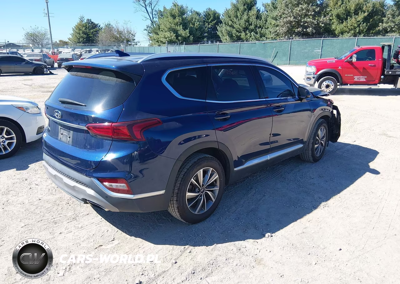 2020 Hyundai Santa Fe Sel VIN:5NMS33AD0LH270448 - 4