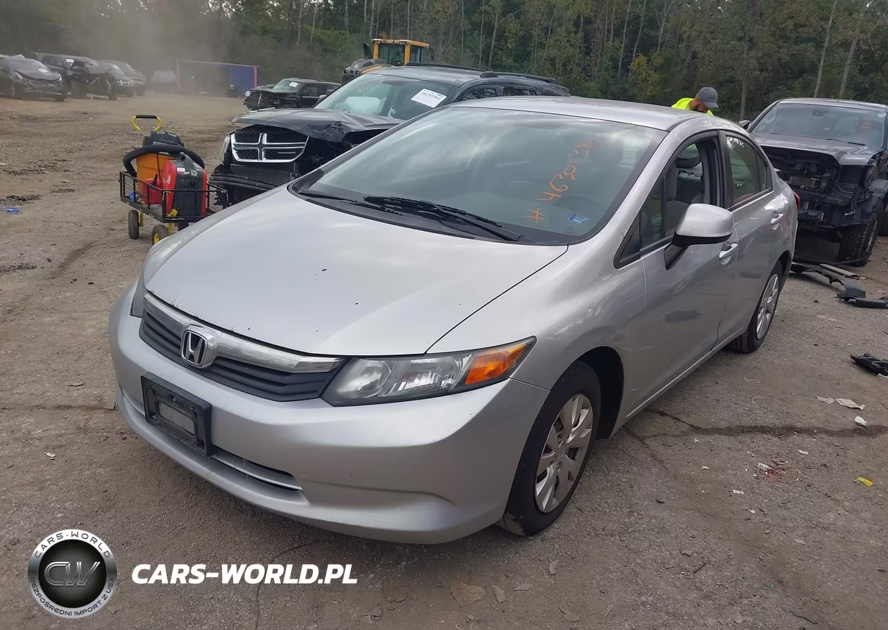 2012 Honda Civic Lx VIN:2HGFB2F50CH305373 - 2