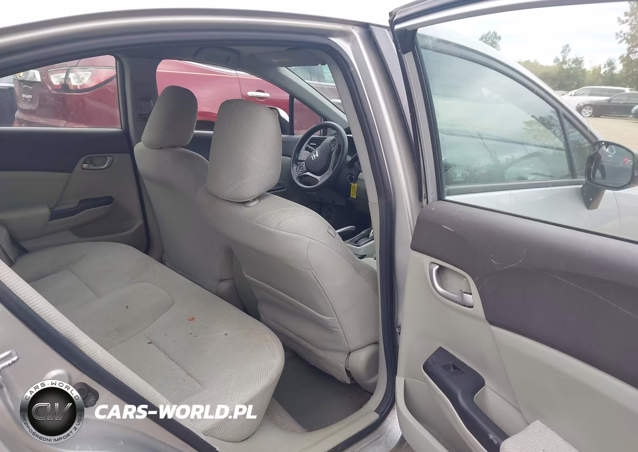 2012 Honda Civic Lx VIN:2HGFB2F50CH305373 - 8