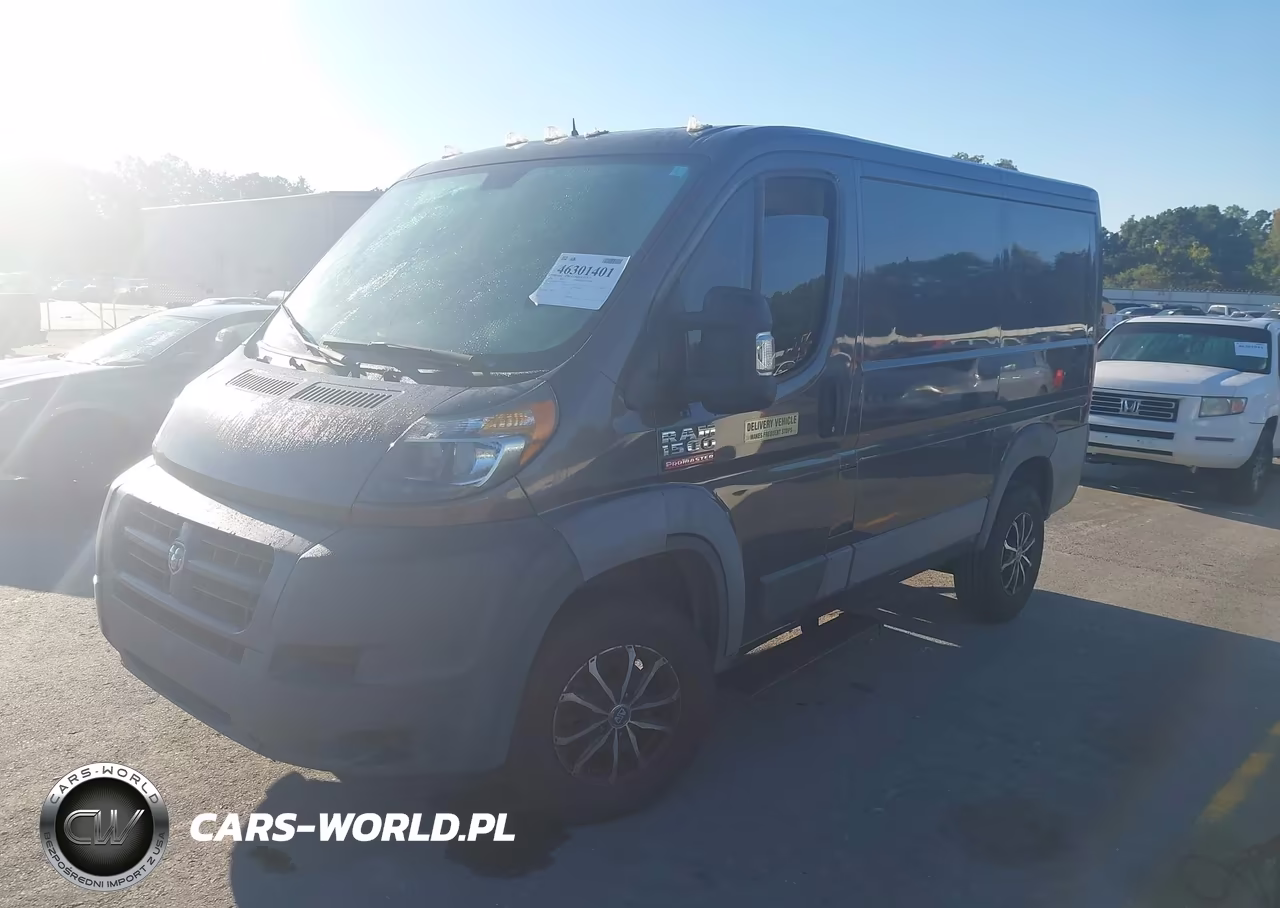 2018 Ram Promaster 1500 Low Roof 118 Wb VIN:3C6TRVNG9JE100250 - 2