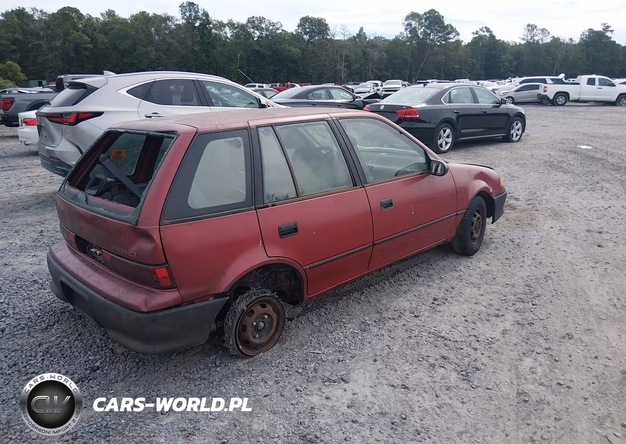 1994 Geo Metro VIN:2C1MR646XR6709951 - 4