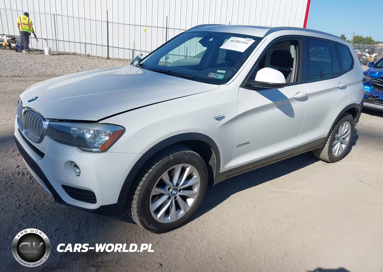 2016 BMW X3 xDrive28I VIN:5UXWX9C53G0D75717 - 2