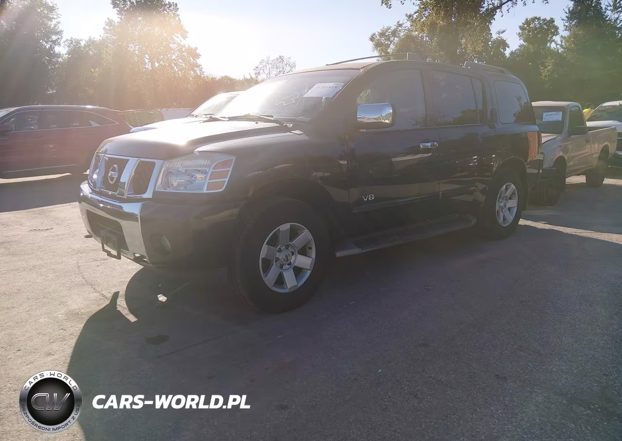 2005 Nissan Armada Le VIN:5N1AA08B75N737936 - 2
