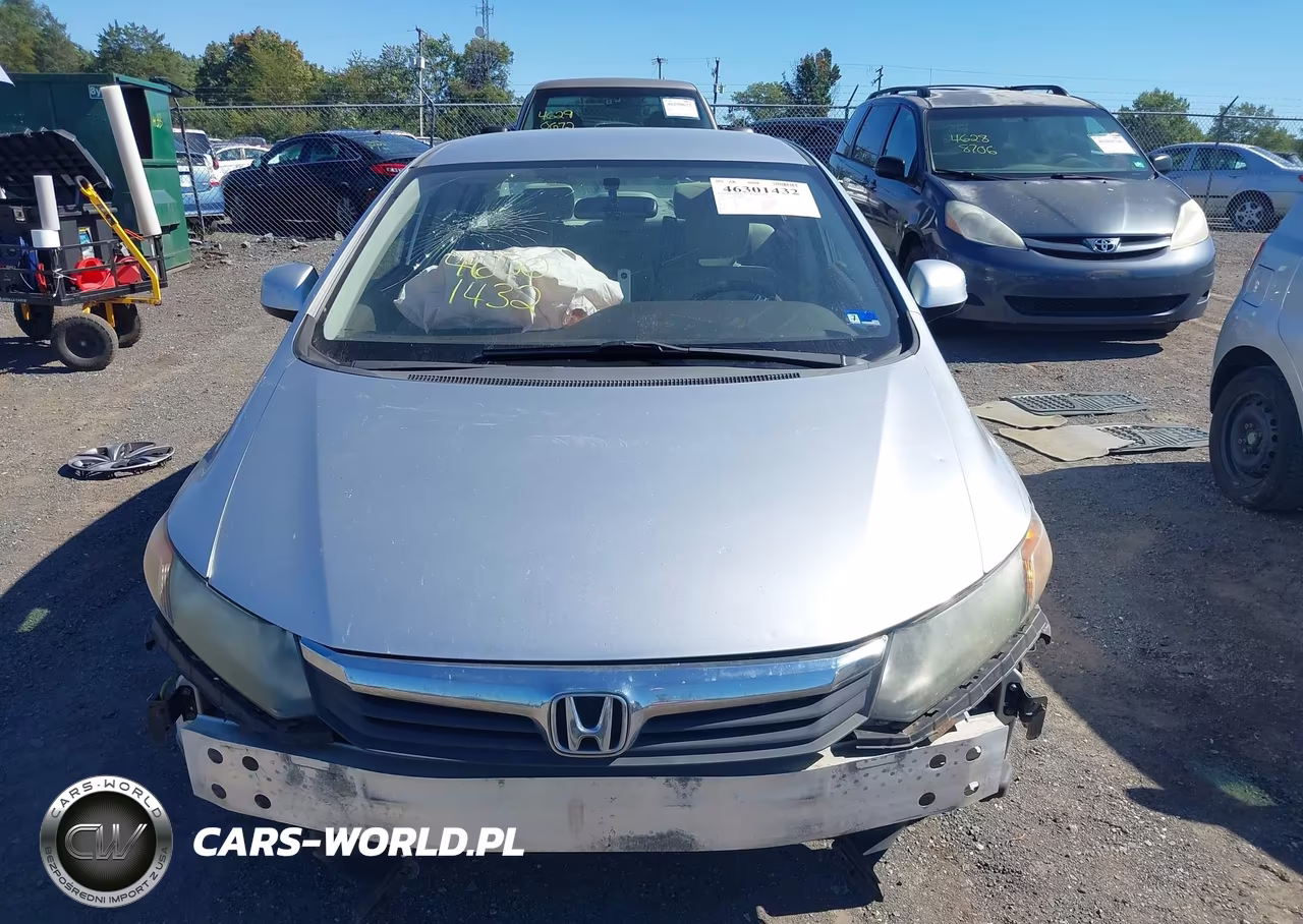 2012 Honda Civic Lx VIN:19XFB2F55CE087747 - 13
