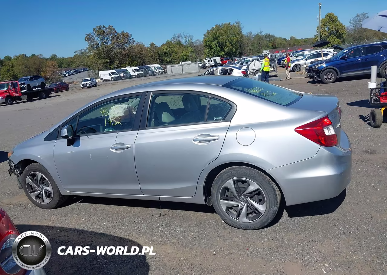 2012 Honda Civic Lx VIN:19XFB2F55CE087747 - 15