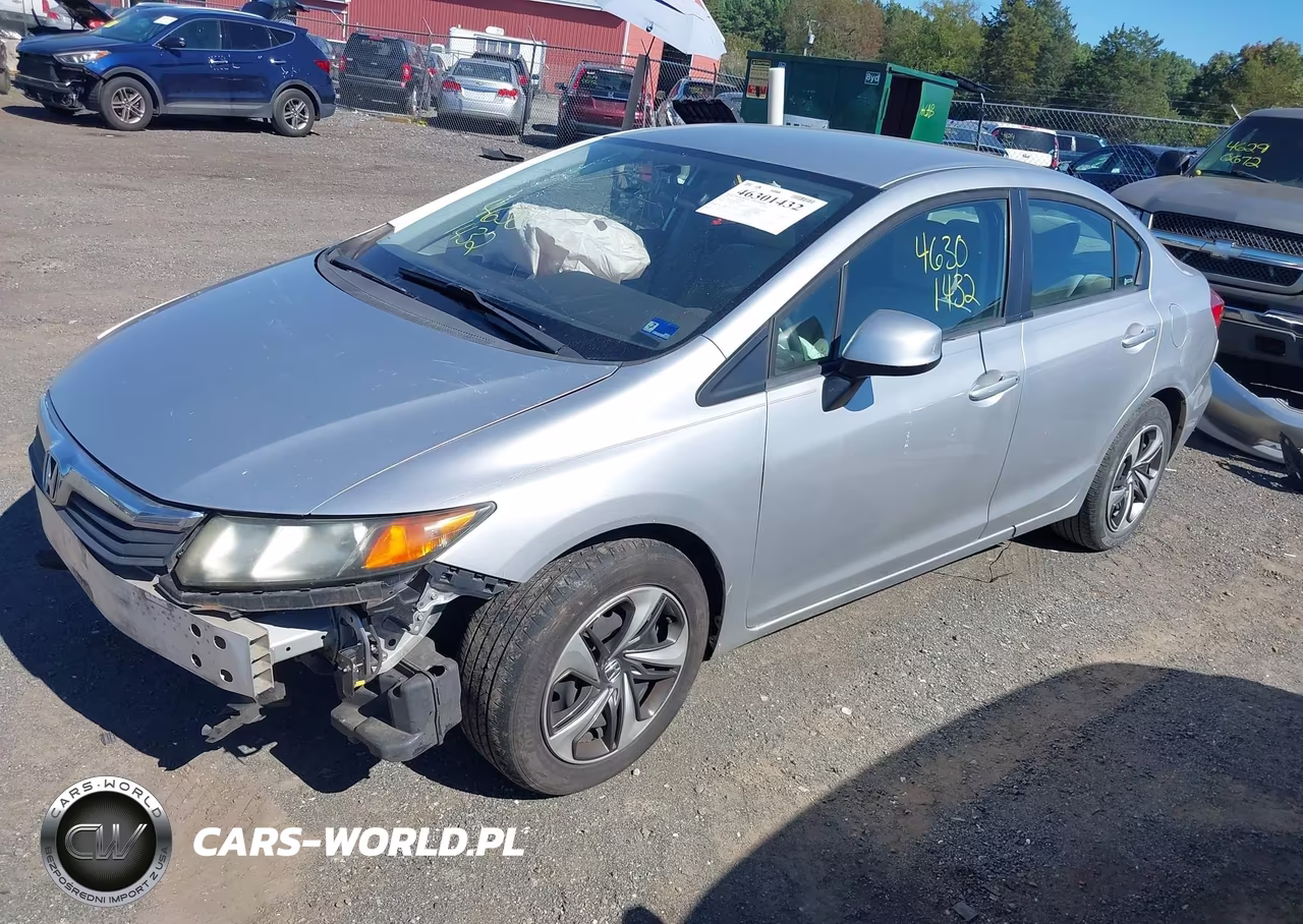 2012 Honda Civic Lx VIN:19XFB2F55CE087747 - 2