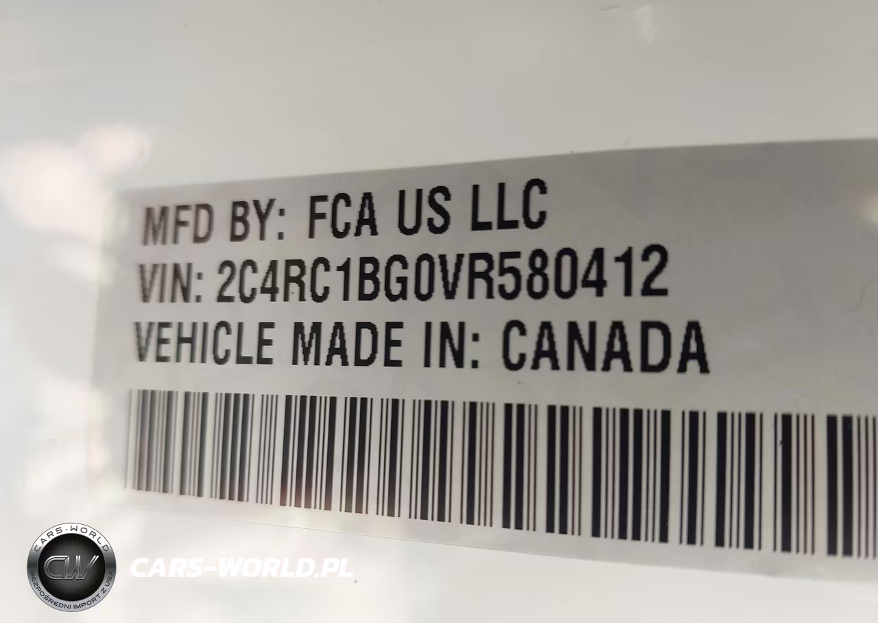 2027 Chrysler Pacifica VIN:2C4RC1BG0VR580412 - 9