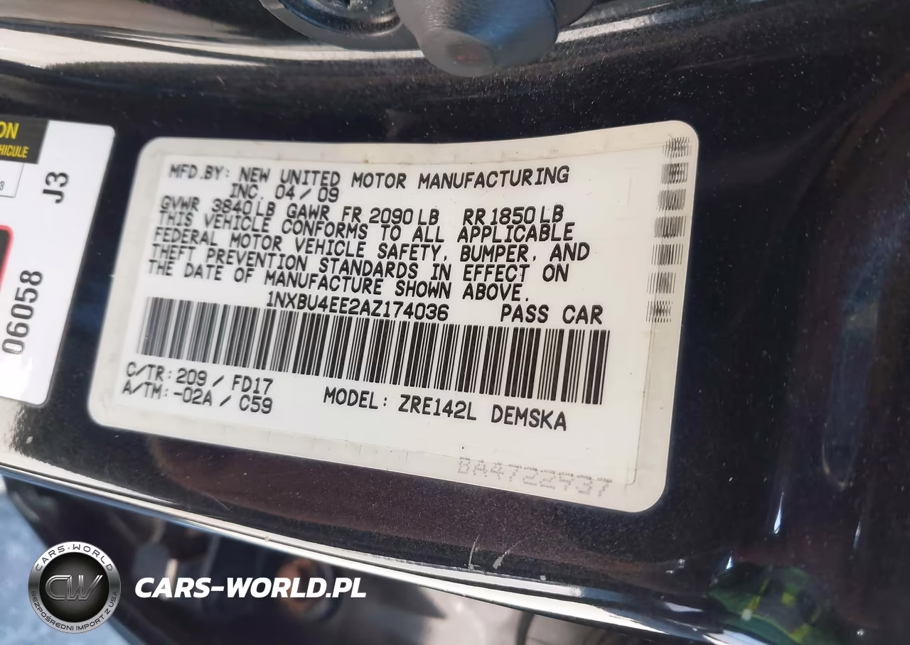 2010 Toyota Corolla S VIN:1NXBU4EE2AZ174036 - 14