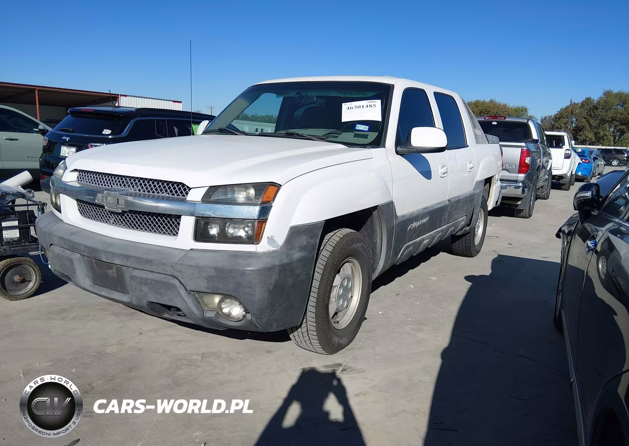 2002 Chevrolet Avalanche 1500 VIN:3GNEC13T52G104532 - 2