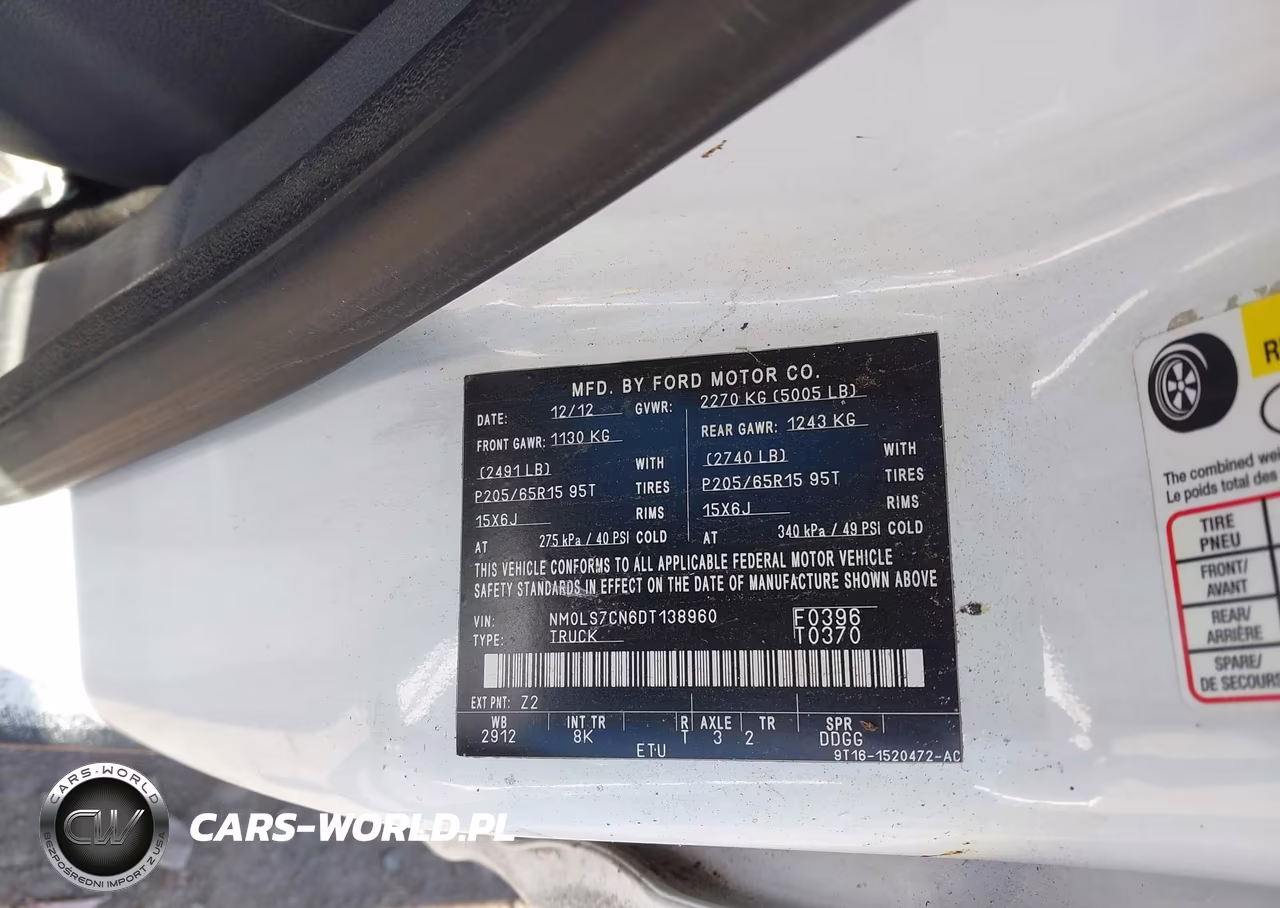 2013 Ford Transit Connect Xl VIN:NM0LS7CN6DT138960 - 9