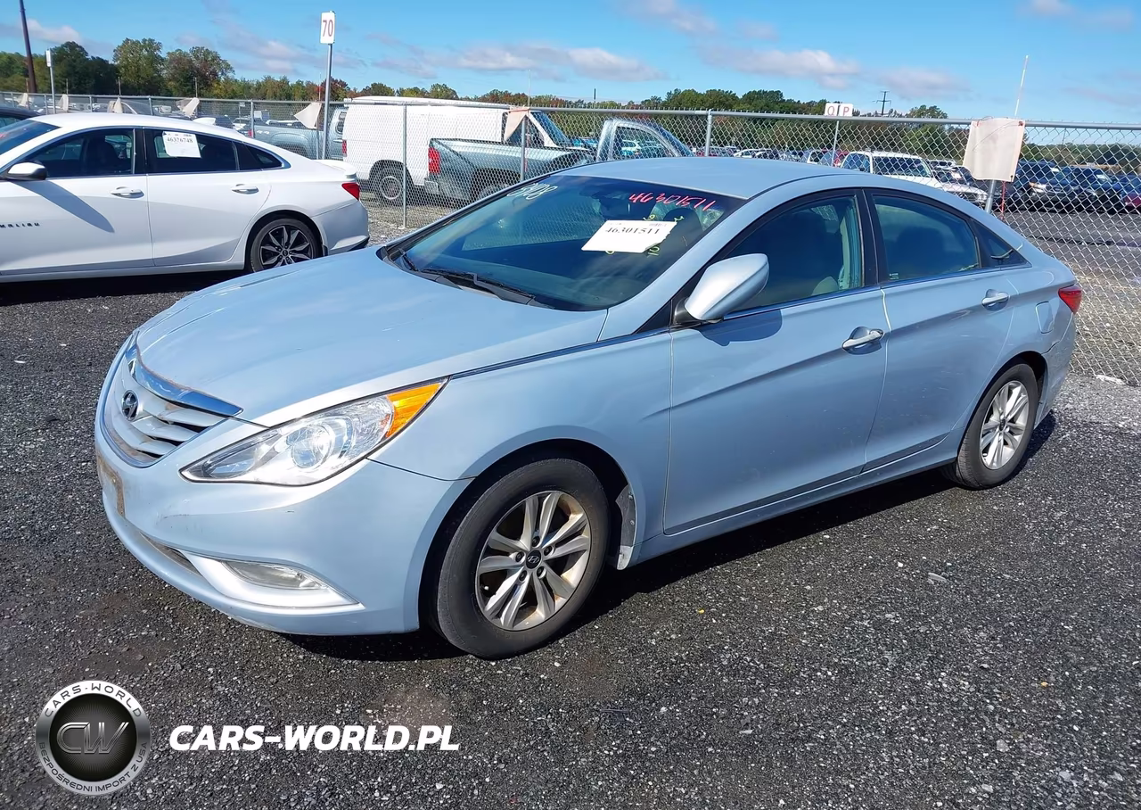2013 Hyundai Sonata Gls VIN:5NPEB4AC6DH778408 - 2