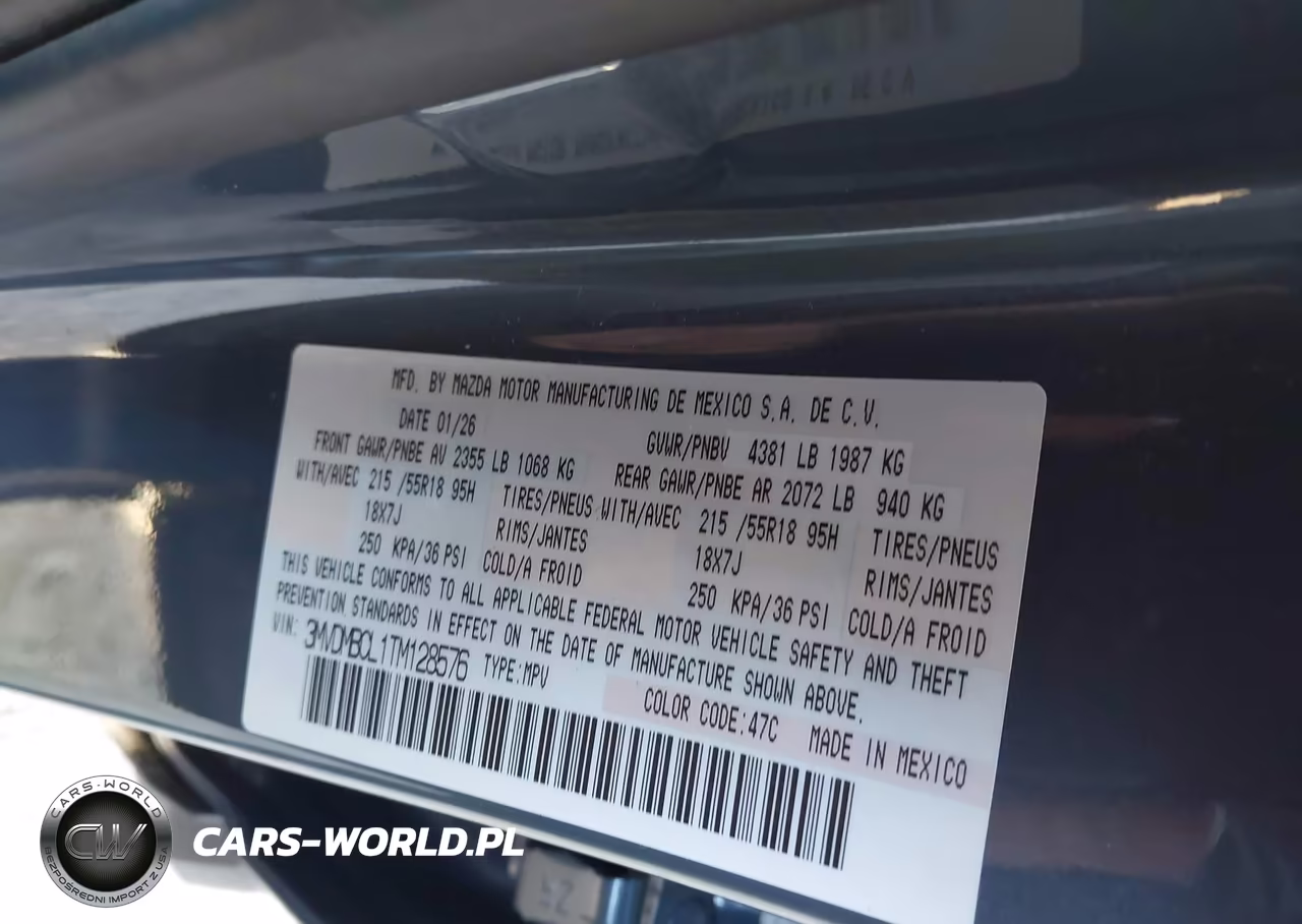 2026 Mazda Cx-30 2.5 S Carbon Edition VIN:3MVDMBCL1TM128576 - 9
