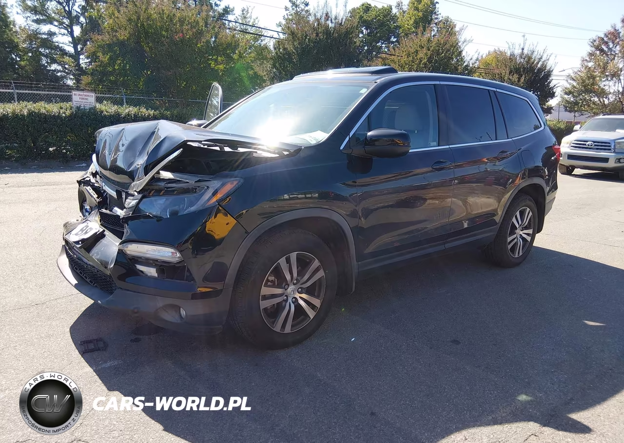 2018 Honda Pilot Ex-L VIN:5FNYF6H5XJB057958 - 2