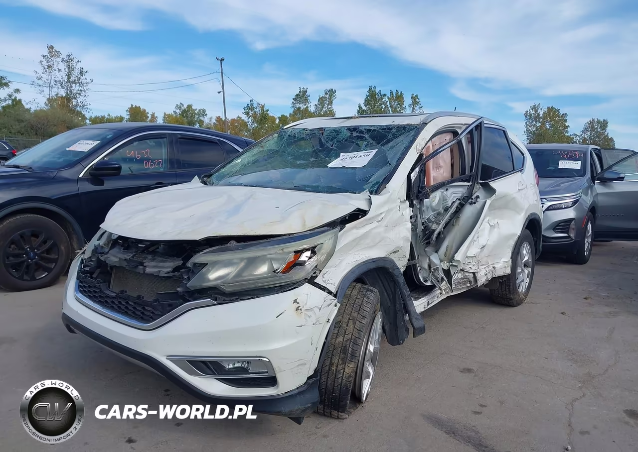2016 Honda Cr-V Ex-L VIN:5J6RM4H72GL001643 - 2