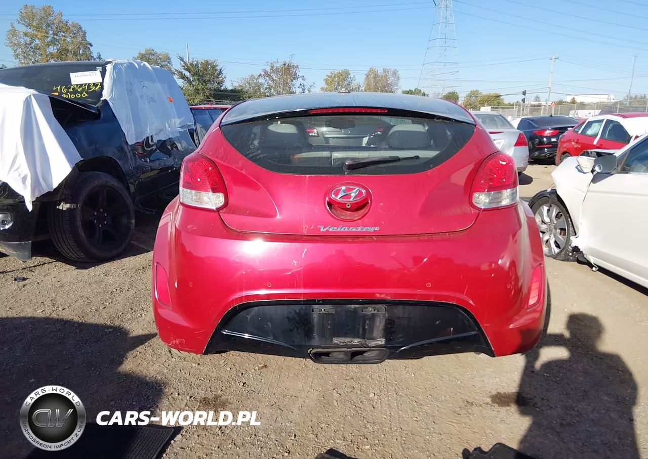 2013 Hyundai Veloster Base W-Gray VIN:KMHTC6ADXDU107981 - 16