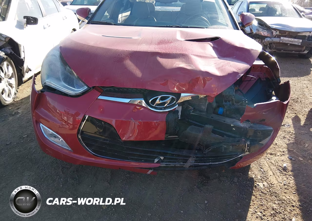 2013 Hyundai Veloster Base W-Gray VIN:KMHTC6ADXDU107981 - 6