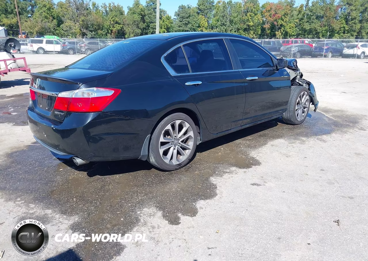 2014 Honda Accord Sport VIN:1HGCR2F54EA264116 - 4