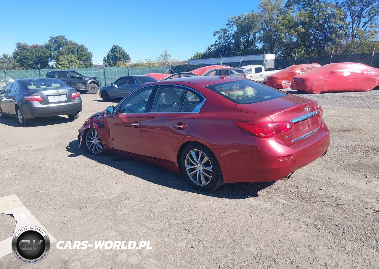 2014 Infiniti Q50 Premium VIN:JN1BV7ARXEM690441 - 3