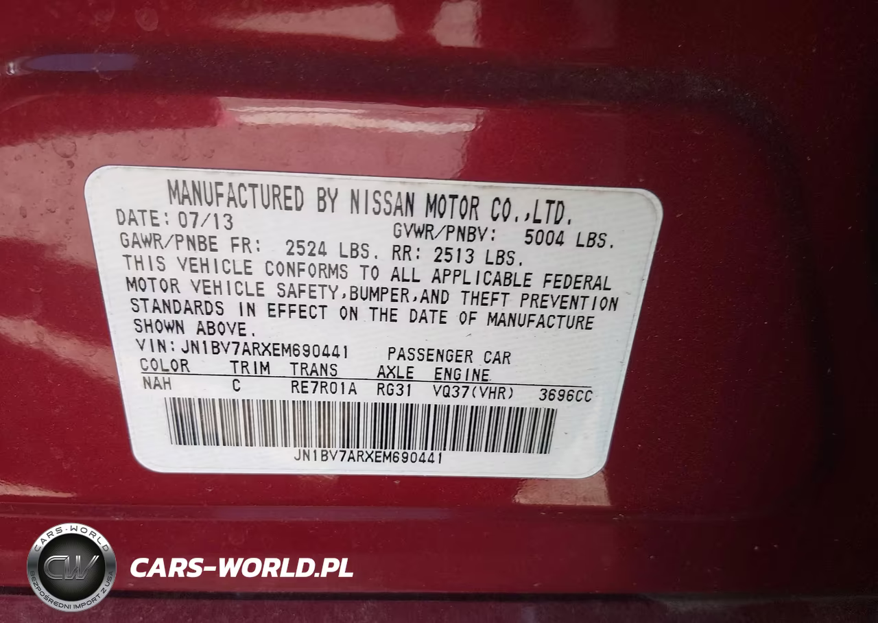 2014 Infiniti Q50 Premium VIN:JN1BV7ARXEM690441 - 9