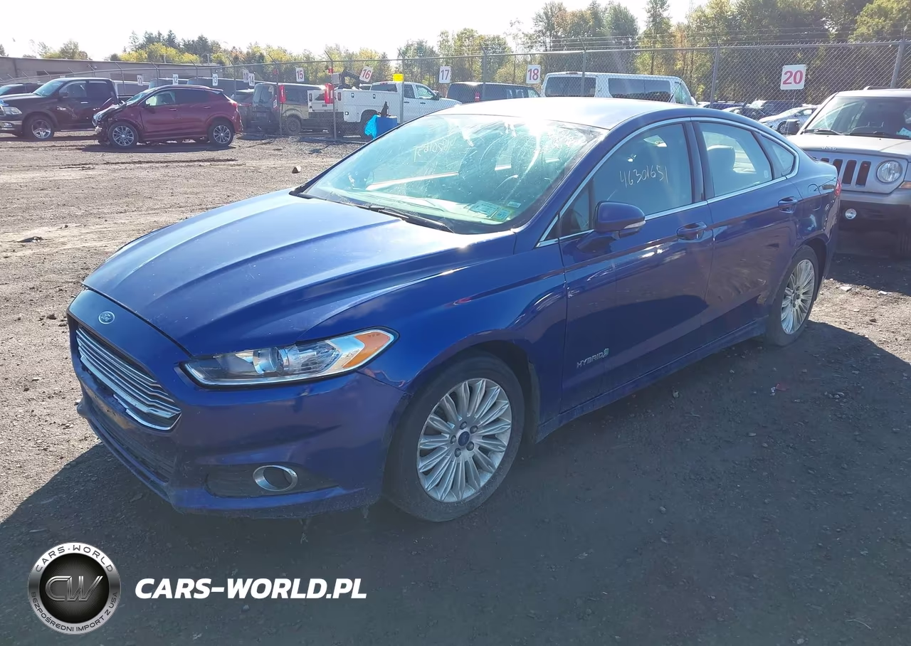 2016 Ford Fusion Hybrid Se VIN:3FA6P0LU1GR177421 - 2
