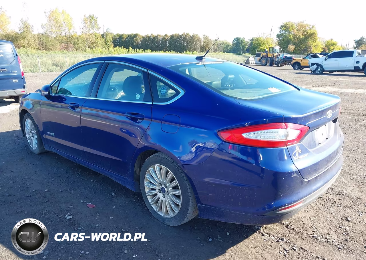 2016 Ford Fusion Hybrid Se VIN:3FA6P0LU1GR177421 - 3